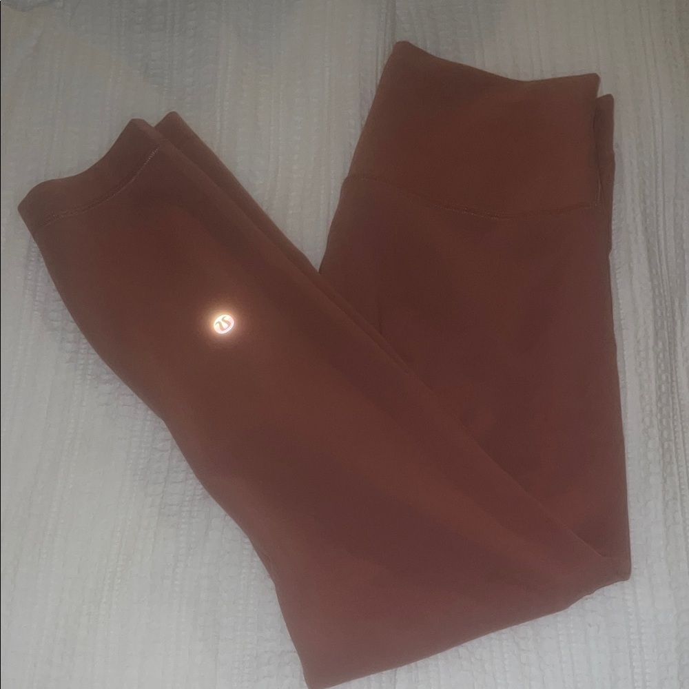 Lululemon Rust Leggings
